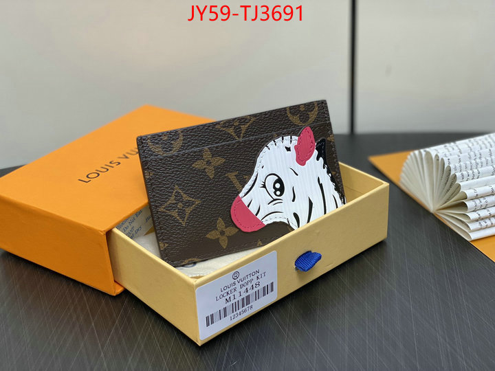 LV Bags(TOP)-Wallet best fake ID: TJ3691 $: 59USD,