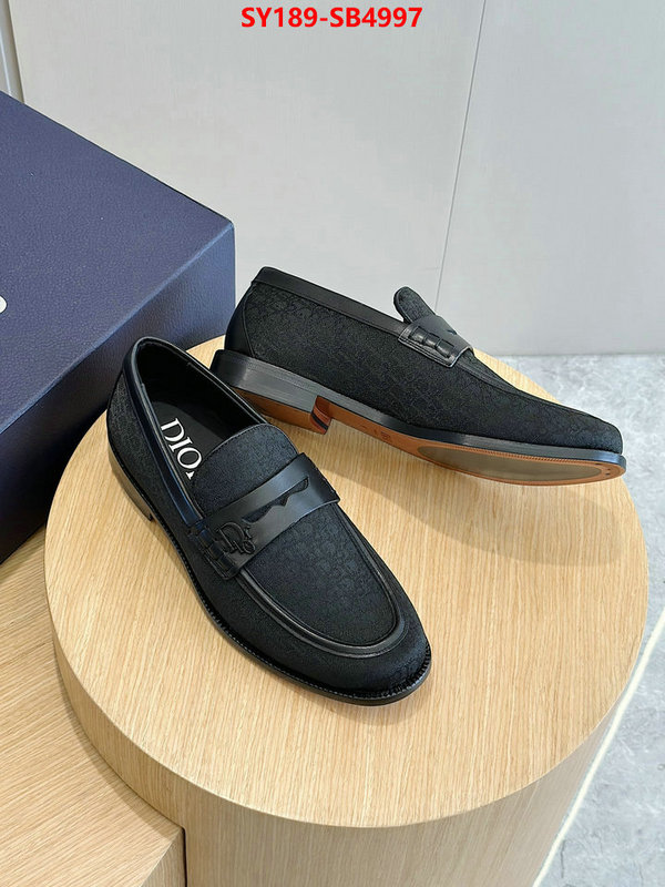 Men shoes-Dior luxury cheap replica ID: SB4997 $: 189USD