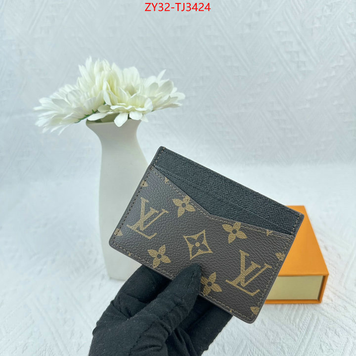 LV Bags(4A)-Wallet cheap high quality replica ID: TJ3424 $: 32USD,