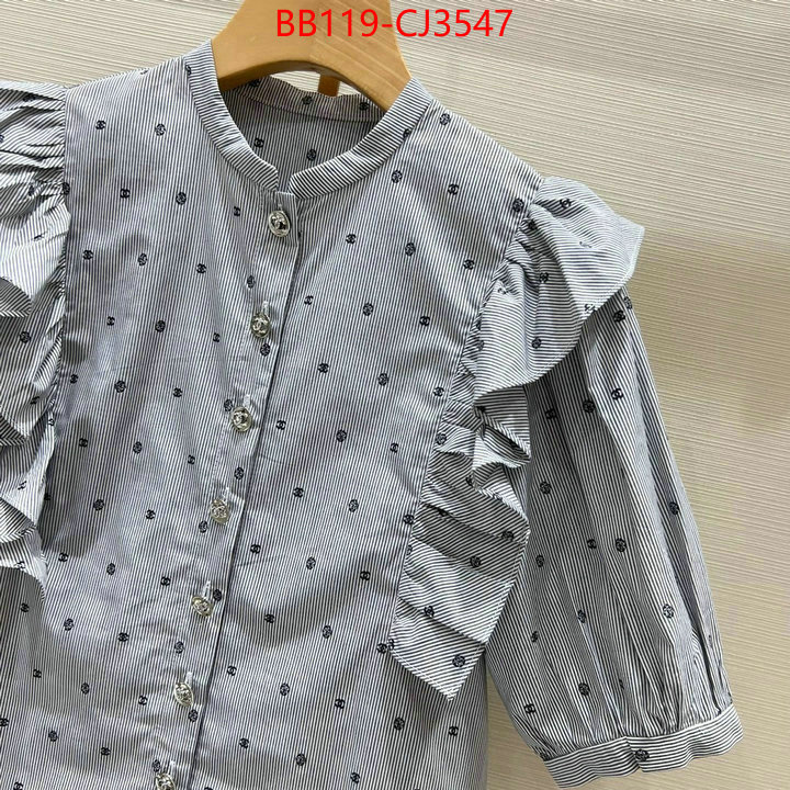 Clothing-Chanel at cheap price ID: CJ3547 $: 119USD