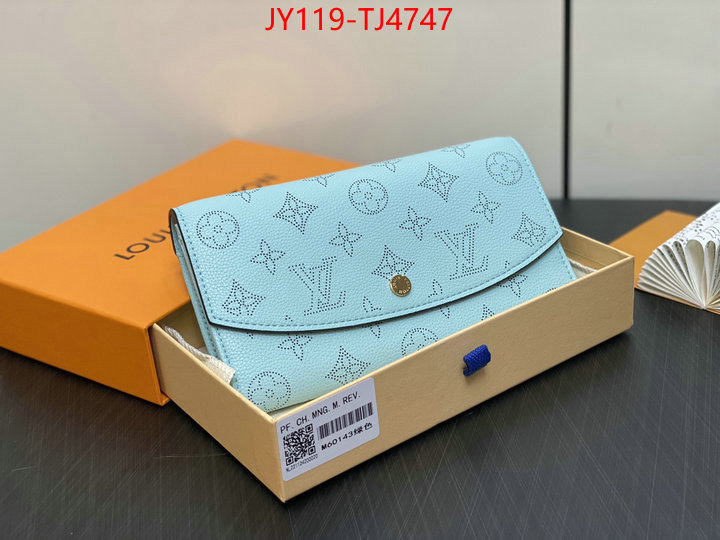 LV Bags(TOP)-Wallet fake aaaaa ID: TJ4747 $: 119USD,