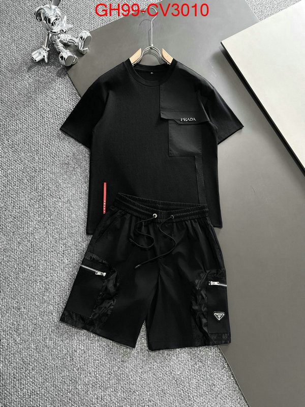 Clothing-Prada mirror quality ID: CV3010 $: 99USD