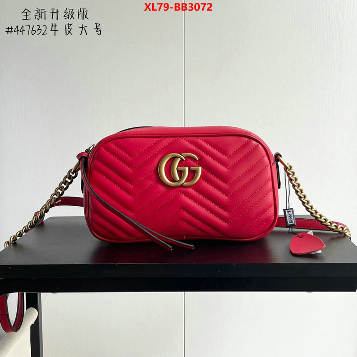 Gucci Bags(4A)-Marmont high quality designer replica ID: BB3072 $: 79USD,