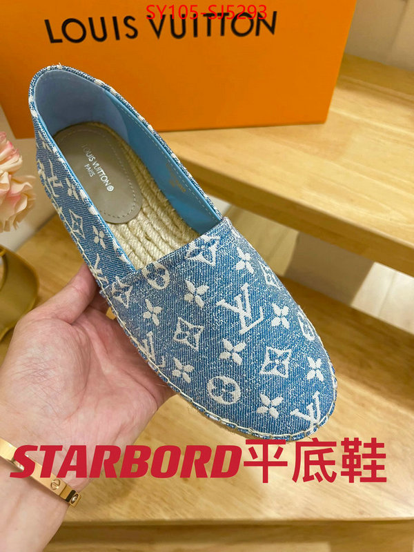 Women Shoes-LV designer 1:1 replica ID: SJ5293 $: 105USD