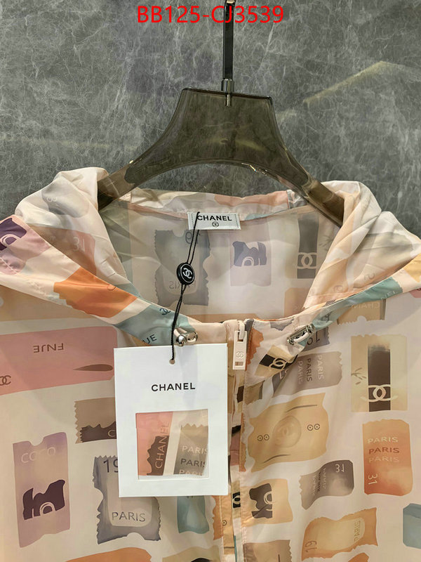 Clothing-Chanel wholesale replica ID: CJ3539 $: 125USD