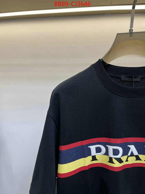 Clothing-Prada best wholesale replica ID: CJ3646 $: 89USD
