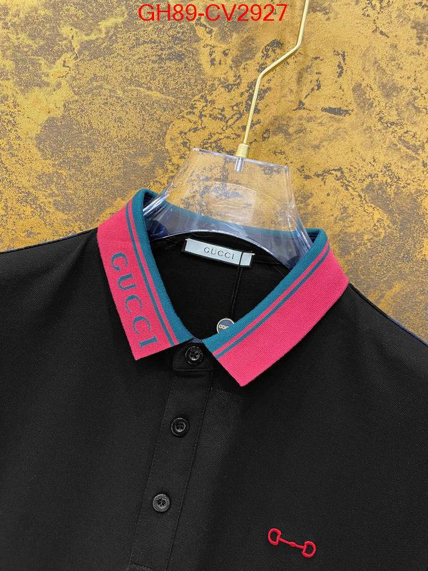 Clothing-Gucci replica designer ID: CV2927 $: 89USD