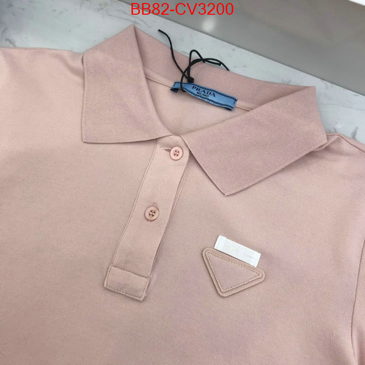 Clothing-Prada aaaaa class replica ID: CV3200 $: 82USD