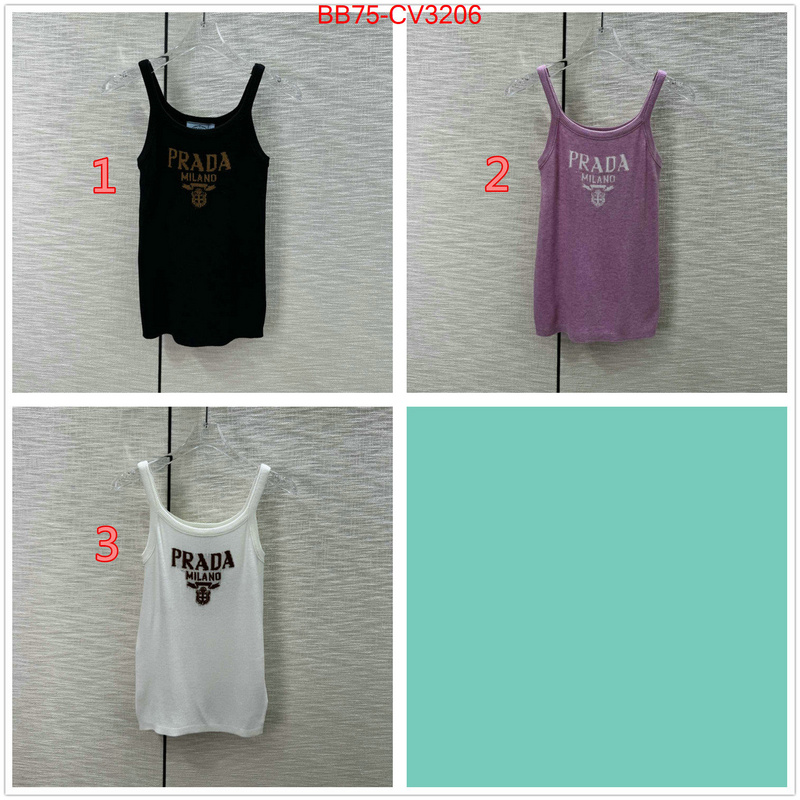 Clothing-Prada is it ok to buy ID: CV3206 $: 75USD