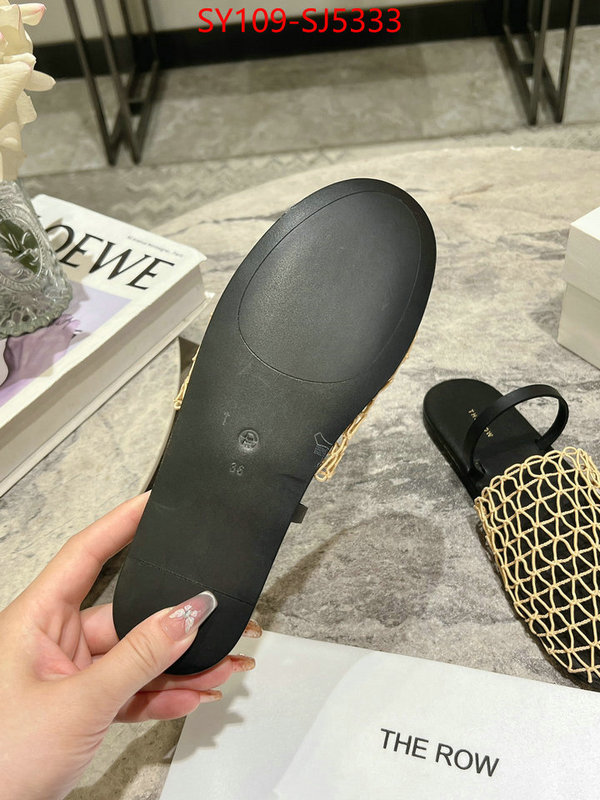 Women Shoes-The Row aaaaa quality replica ID: SJ5333 $: 109USD