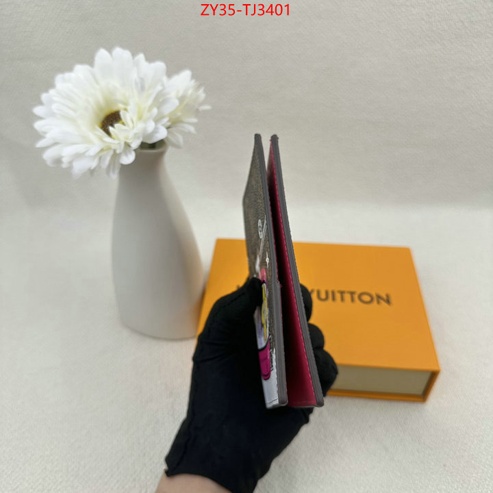 LV Bags(4A)-Wallet 1:1 clone ID: TJ3401 $: 35USD,