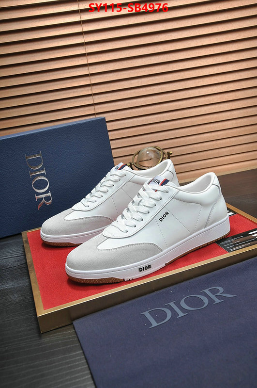 Men shoes-Dior practical and versatile replica designer ID: SB4976 $: 115USD