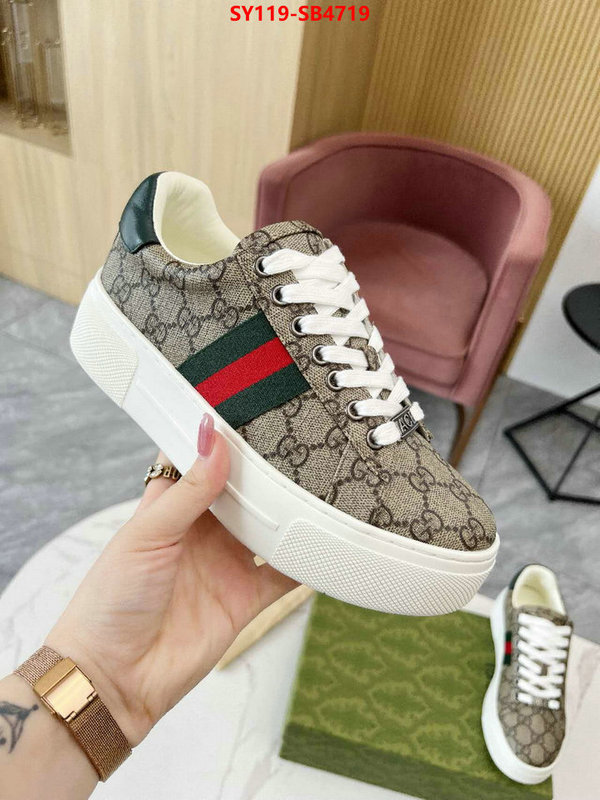 Men Shoes-Gucci 2024 aaaaa replica customize ID: SB4719 $: 119USD