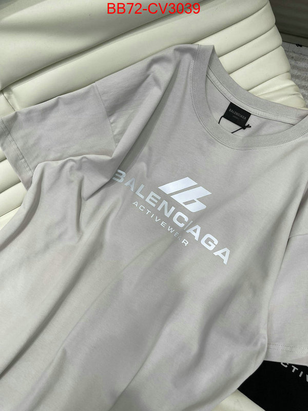 Clothing-Balenciaga new designer replica ID: CV3039 $: 72USD