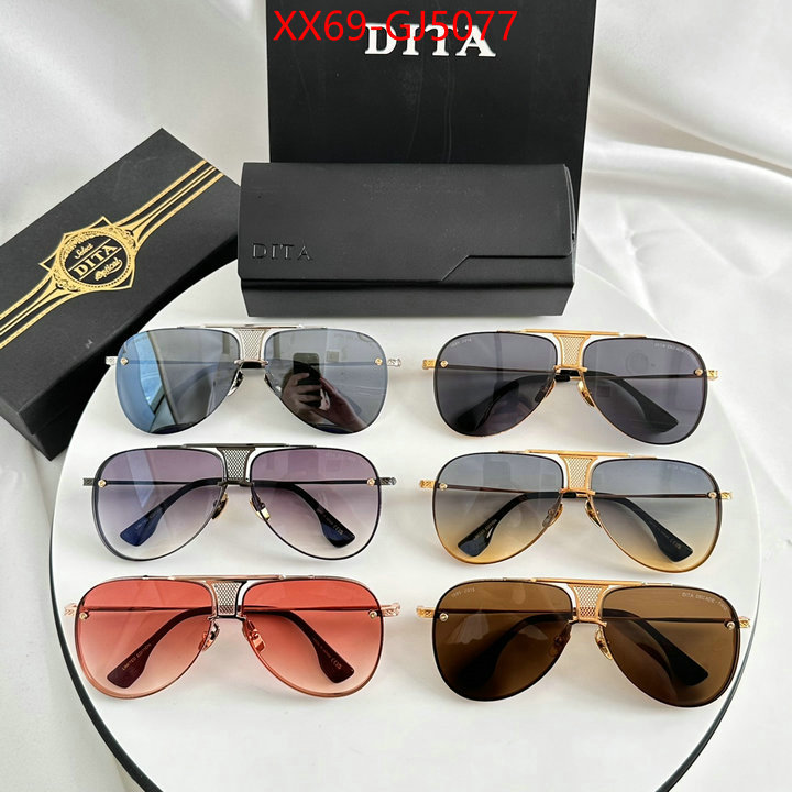 Glasses-Dita top fake designer ID: GJ5077 $: 69USD