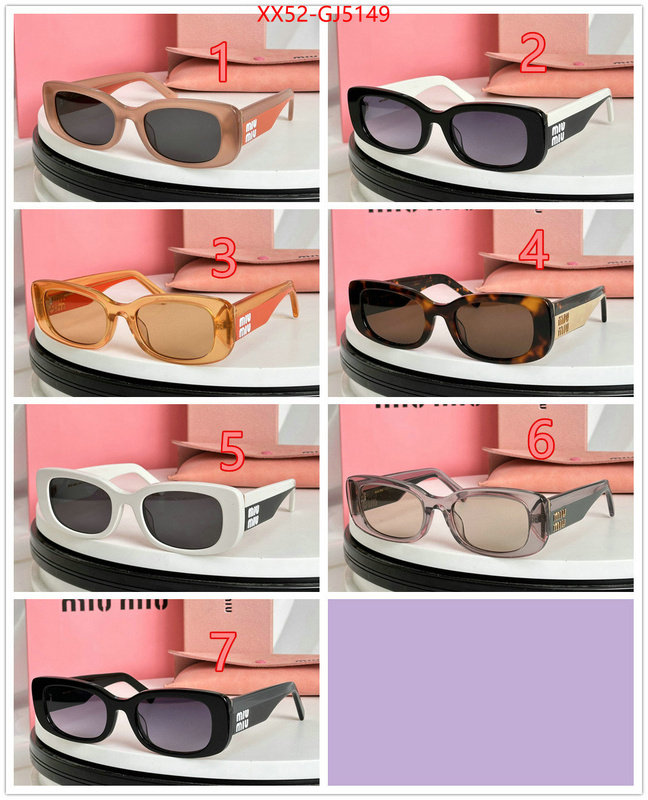 Glasses-Miu Miu from china 2024 ID: GJ5149 $: 52USD