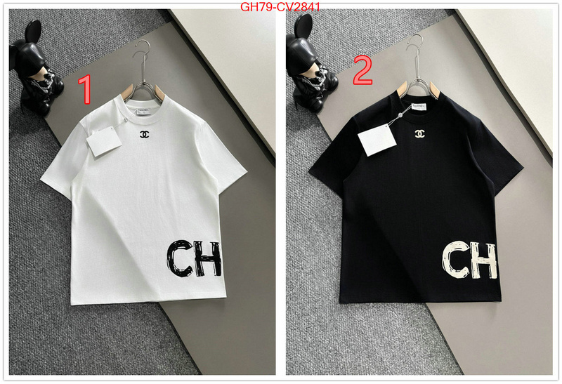 Clothing-Chanel designer wholesale replica ID: CV2841 $: 79USD
