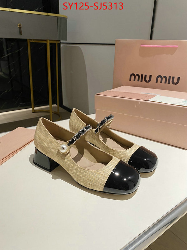 Women Shoes-Miu Miu customize the best replica ID: SJ5313 $: 125USD