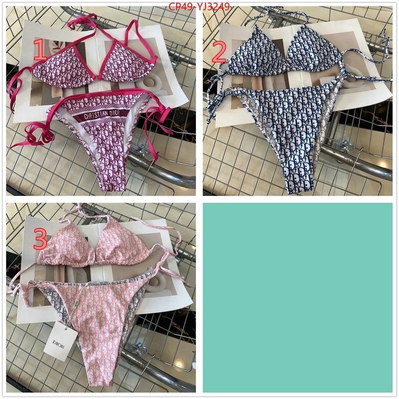 Swimsuit-Dior online sale ID: YJ3249 $: 49USD