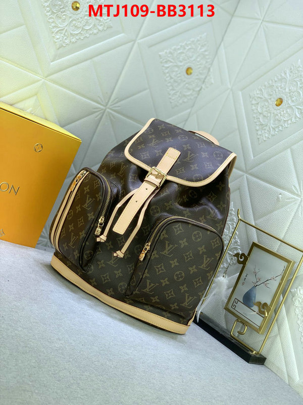 LV Bags(4A)-Backpack- how to buy replica shop ID: BB3113 $: 109USD,