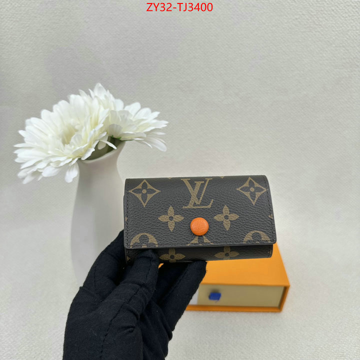 LV Bags(4A)-Wallet what ID: TJ3400 $: 32USD,