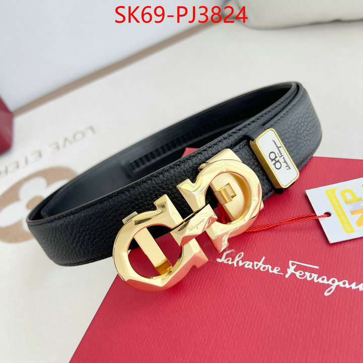 Belts-Ferragamo top fake designer ID: PJ3824 $: 69USD