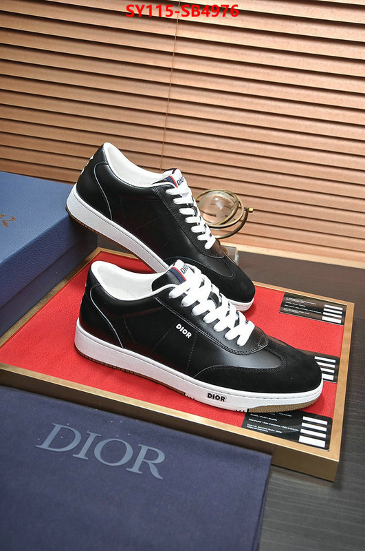 Men shoes-Dior practical and versatile replica designer ID: SB4976 $: 115USD