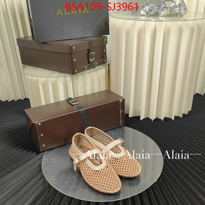 Women Shoes-ALAIA replica aaaaa+ designer ID: SJ3961 $: 109USD