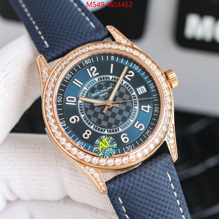 Watch(TOP)-Patek Philippe 7 star quality designer replica ID: WJ3452 $: 549USD