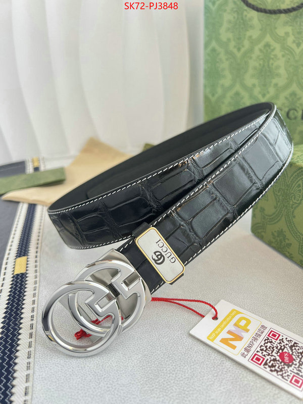 Belts-Gucci buy the best replica ID: PJ3848 $: 72USD