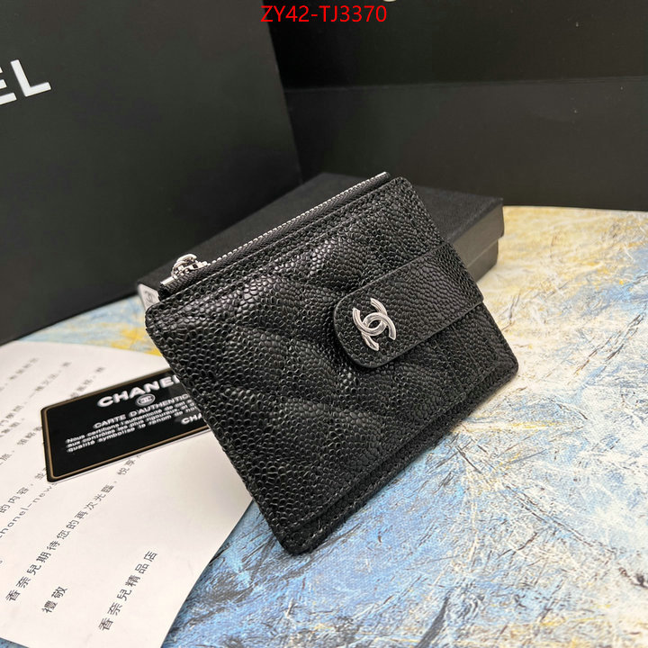 Chanel Bags(4A)-Wallet- where should i buy replica ID: TJ3370 $: 42USD,