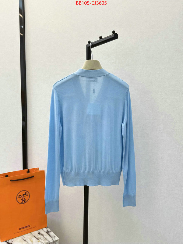 Clothing-Hermes best quality fake ID: CJ3605 $: 105USD