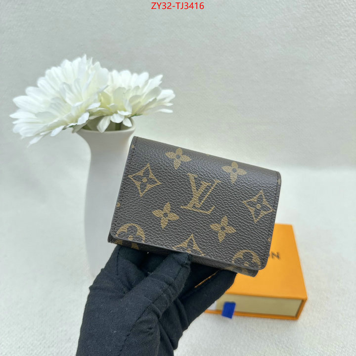 LV Bags(4A)-Wallet website to buy replica ID: TJ3416 $: 32USD,