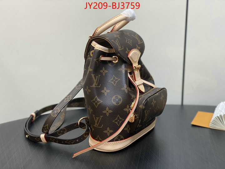 LV Bags(TOP)-Backpack- perfect quality designer replica ID: BJ3759 $: 209USD,