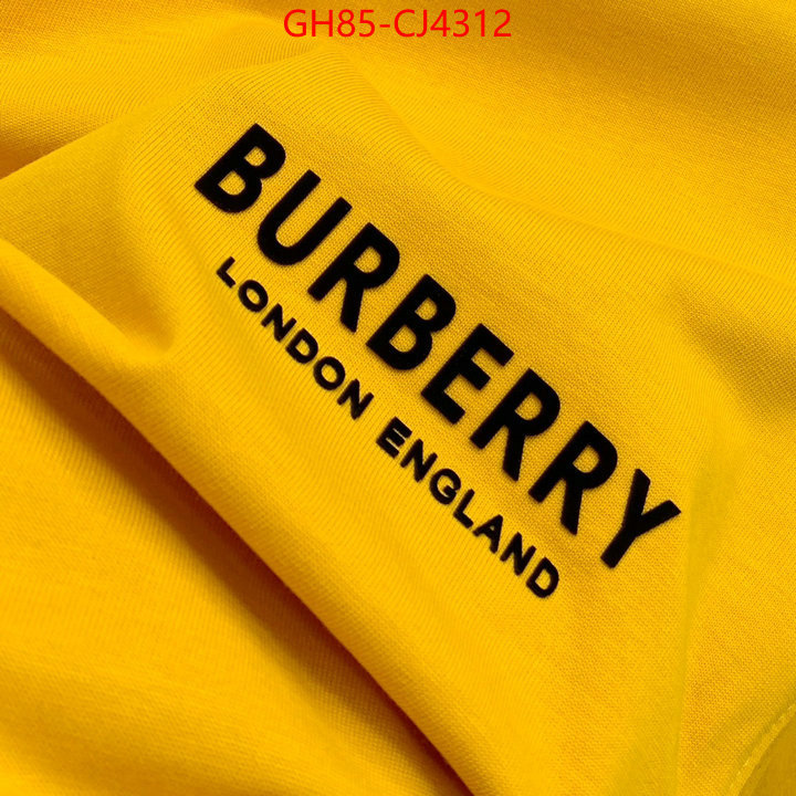 Clothing-Burberry the best quality replica ID: CJ4312 $: 85USD