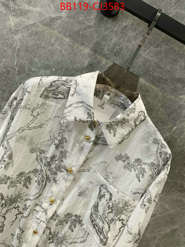 Clothing-Dior cheap wholesale ID: CJ3583 $: 119USD