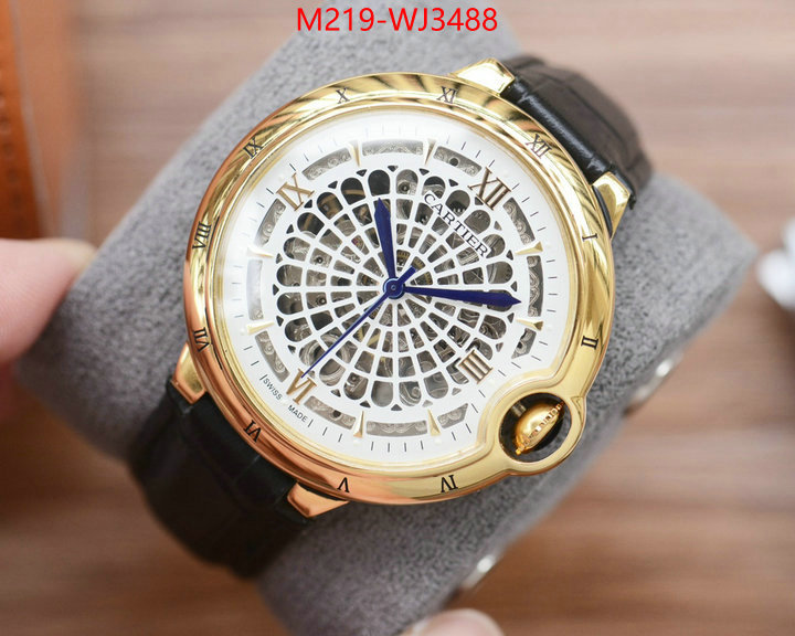 Watch(TOP)-Cartier fake cheap best online ID: WJ3488 $: 219USD
