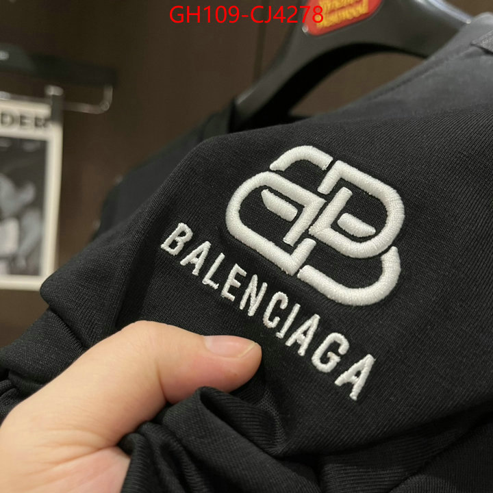 Clothing-Balenciaga mirror quality ID: CJ4278 $: 109USD