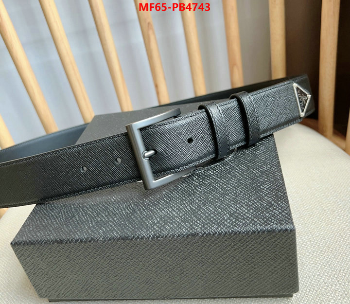 Belts-Prada luxury ID: PB4743 $: 65USD
