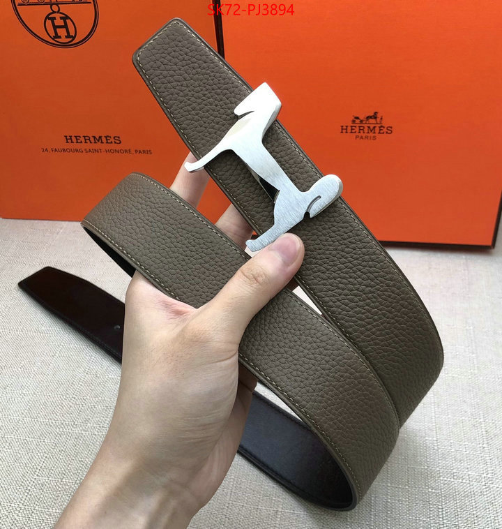 Belts-Hermes top quality fake ID: PJ3894 $: 72USD