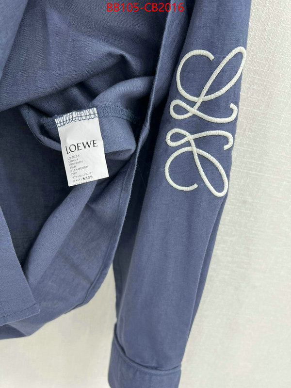 Clothing-Loewe how to find designer replica ID: CB2016 $: 105USD