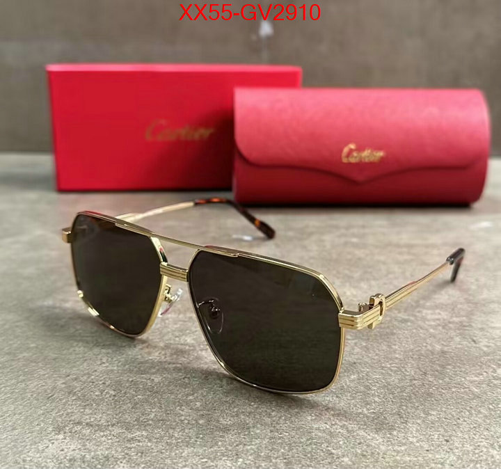 Glasses-Cartier shop designer replica ID: GV2910 $: 55USD
