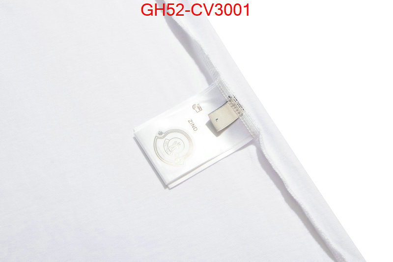 Clothing-Moncler the best quality replica ID: CV3001 $: 52USD