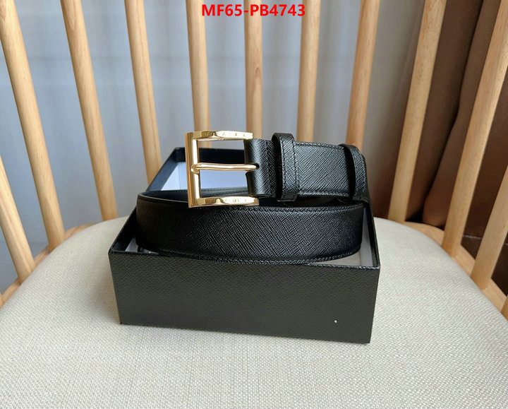 Belts-Prada luxury ID: PB4743 $: 65USD