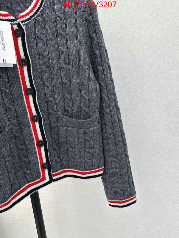 Clothing-Thom Browne buy best high-quality ID: CV3207 $: 119USD