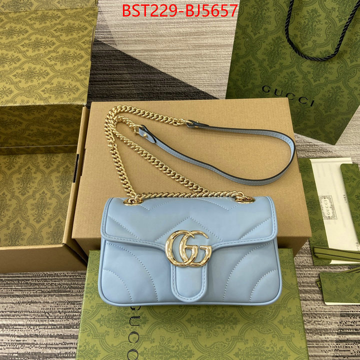 Gucci Bags(TOP)-Marmont the best affordable ID: BJ5657 $: 229USD,