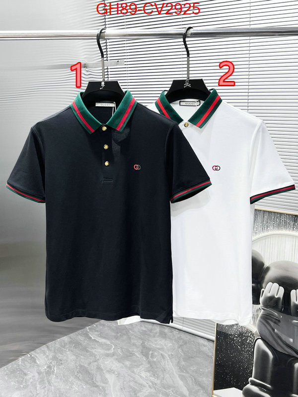 Clothing-Gucci aaaaa+ replica designer ID: CV2925 $: 89USD