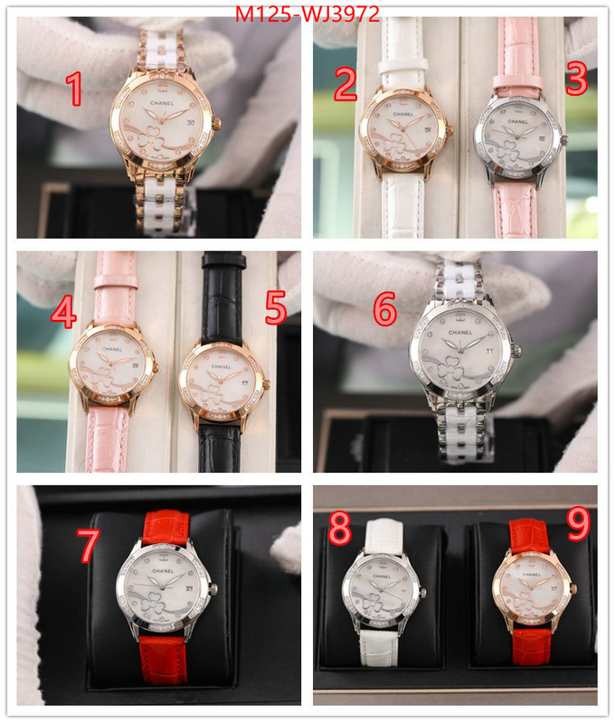 Watch(4A)-Chanel sale outlet online ID: WJ3972 $: 125USD