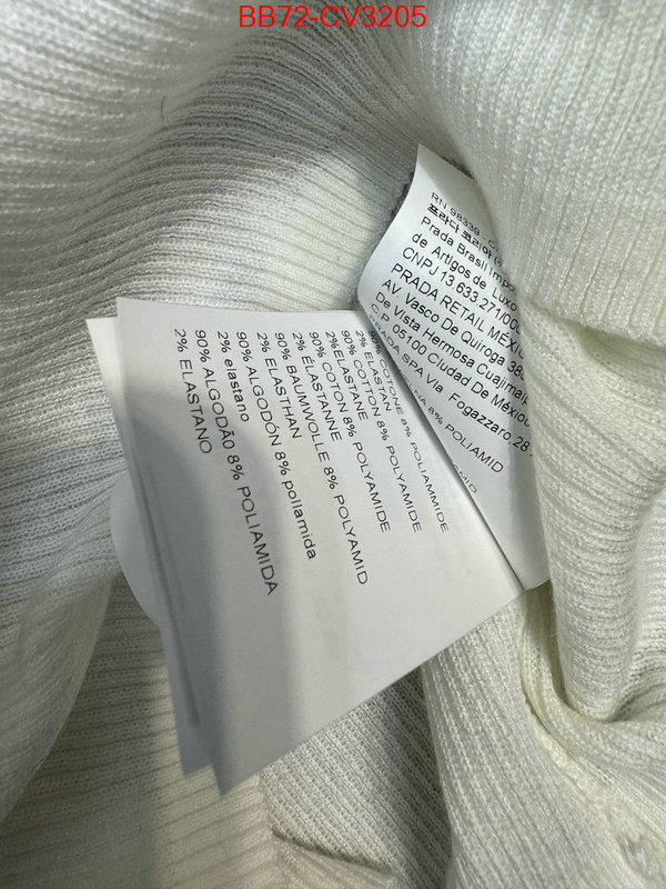 Clothing-Prada shop designer replica ID: CV3205 $: 72USD