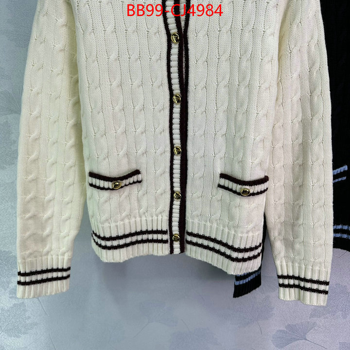 Clothing-Prada replica designer ID: CJ4984 $: 99USD